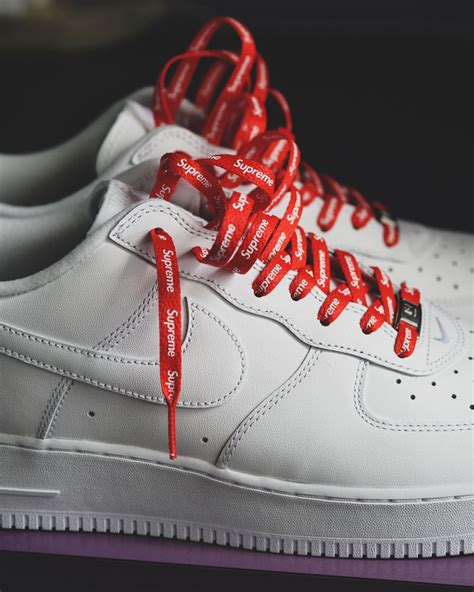 supreme air force 1 laces